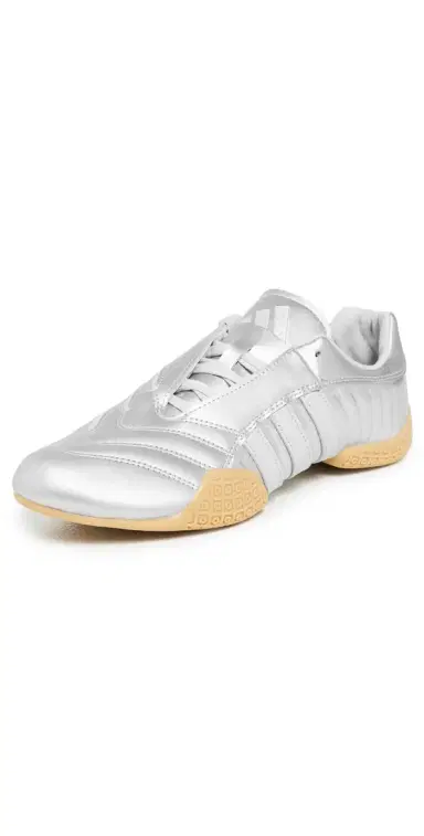 Adidas Taekwondo Mei Elite Sneakers Silver Met/Grey One/Gum 3 6 | Thumbnail 1