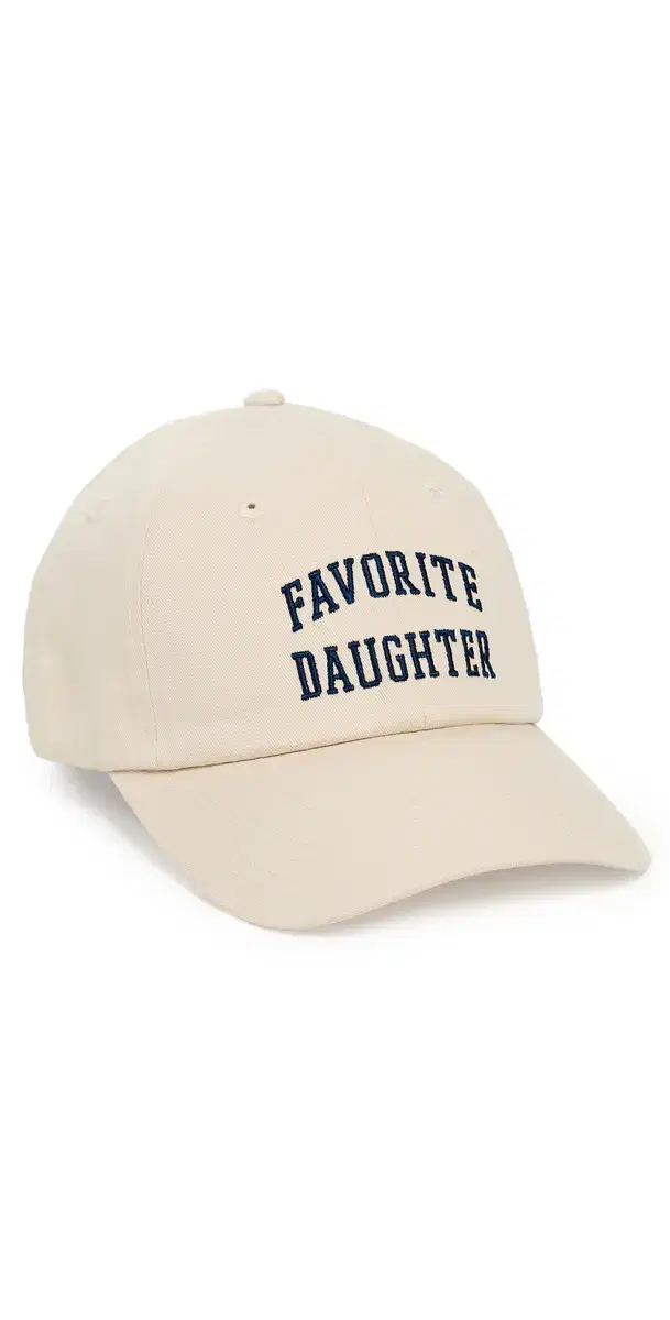 All Caps Logo Baseball Cap Khaki/Navy One Size