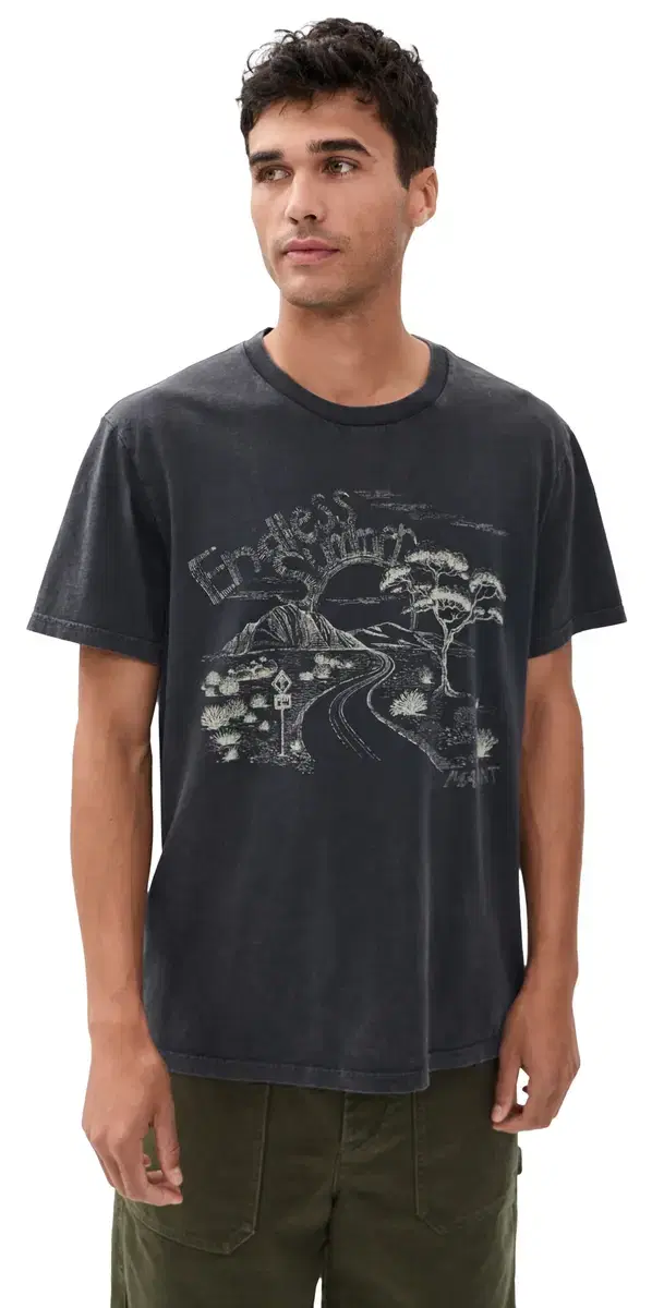 Honore T-hirt Faded Black