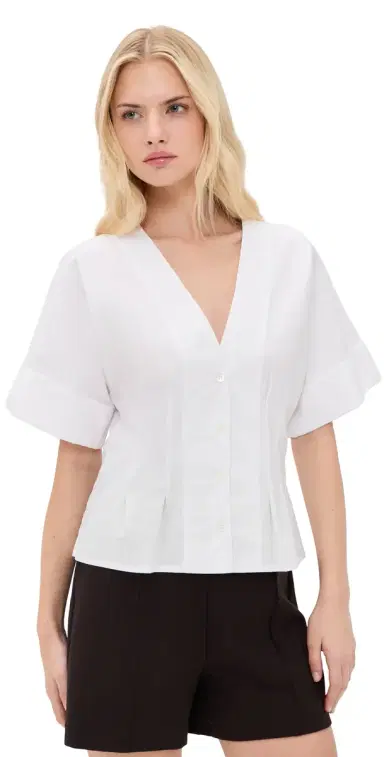 Staud Elle Top White L | Thumbnail 1