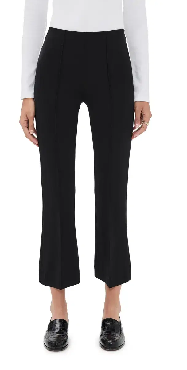 Irina Ponte Kick Flare Trousers Black