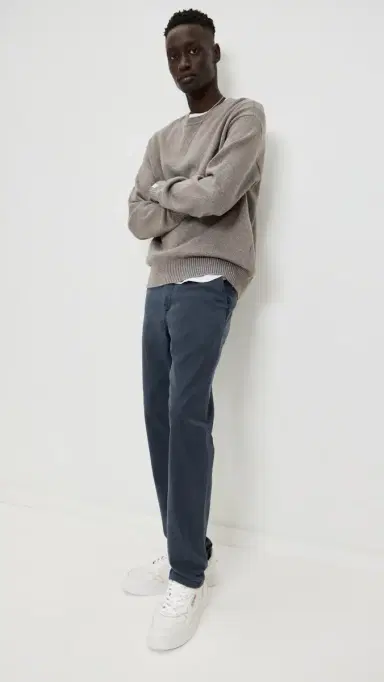 Faherty Coastline Chino Pants Blue Nights 33X32 | Thumbnail 5
