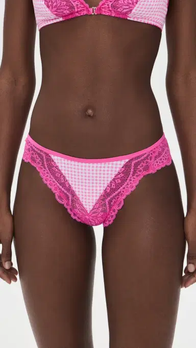MUCCI Amara Thong trawberry Gingham | Thumbnail 2