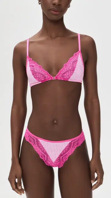 MUCCI Amara Thong trawberry Gingham | Thumbnail 4