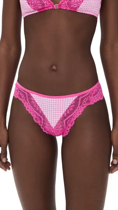 MUCCI Amara Thong trawberry Gingham | Thumbnail 6