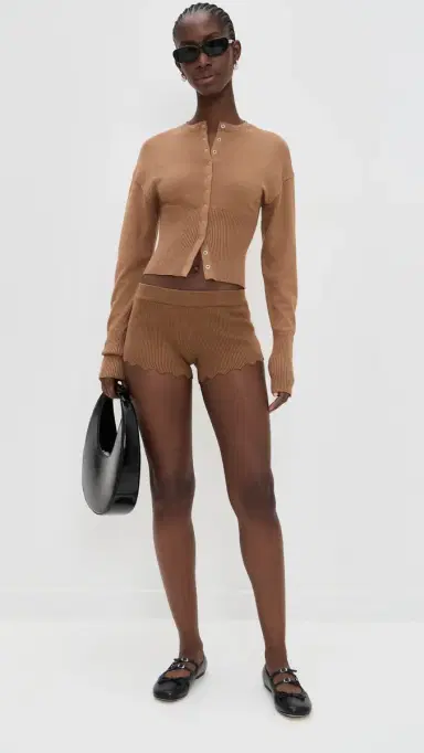 Lioness Head In The Clouds Cardigan Mocha Mousse | Thumbnail 5