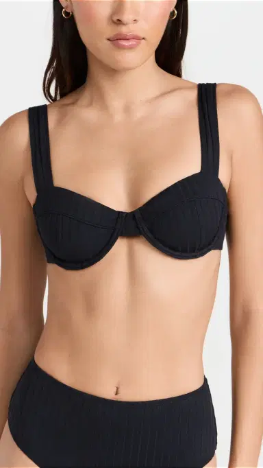 Solid & Striped The Lilo Bikini Top Blackout | Thumbnail 2 Solid & Striped The Lilo Bikini Top Blackout | Thumbnail 2