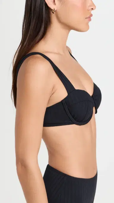 Solid & Striped The Lilo Bikini Top Blackout | Thumbnail 4 Solid & Striped The Lilo Bikini Top Blackout | Thumbnail 4