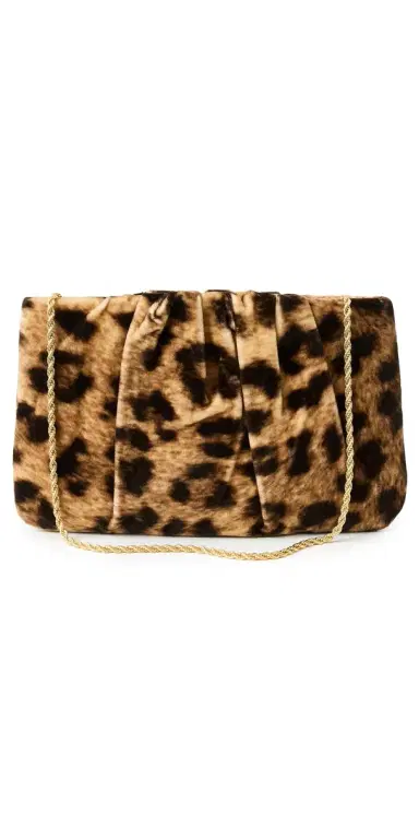 Loeffler Randall Serena Gathered Clutch | Thumbnail 1 Loeffler Randall Serena Gathered Clutch | Thumbnail 1