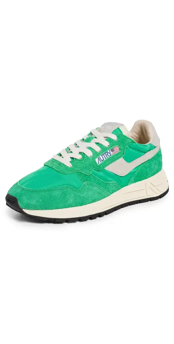 Autry Reelwind Low Sneakers Wht/Green