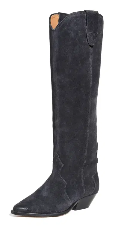 Isabel Marant Denvee Boots Faded Black | Thumbnail 1 Isabel Marant Denvee Boots Faded Black | Thumbnail 1