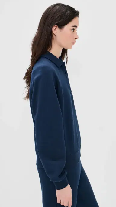The Upside Collared Elle Polo Navy | Thumbnail 4 The Upside Collared Elle Polo Navy | Thumbnail 4