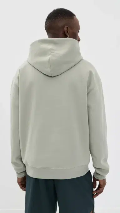Beyond Yoga Classic Fleece Hoodie Grey Sage S | Thumbnail 3