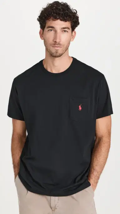 Polo Ralph Lauren Classic Fit Pocket Tee Black M | Thumbnail 2