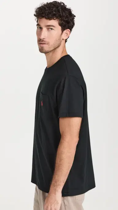 Polo Ralph Lauren Classic Fit Pocket Tee Black M | Thumbnail 4