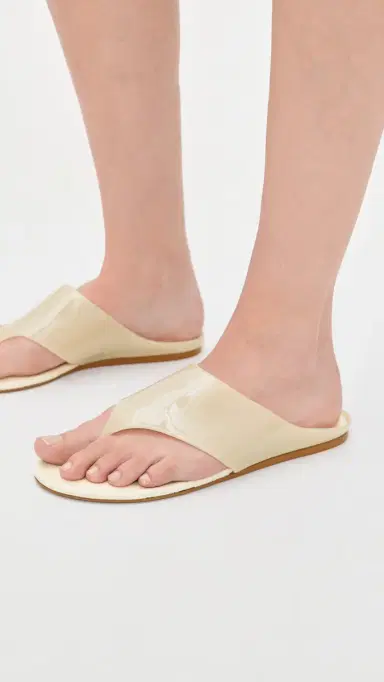 FARM Rio Jelly Flat Sandals Crystal | Thumbnail 3
