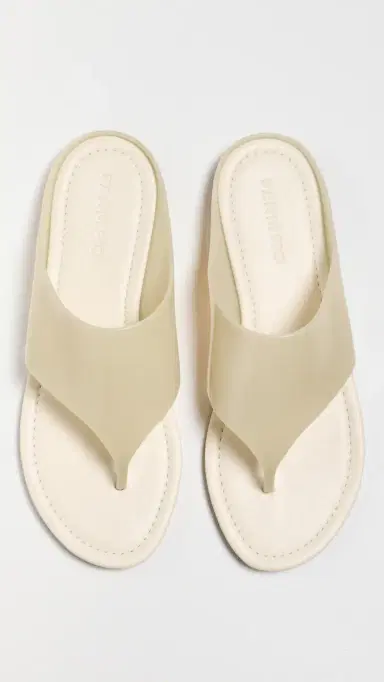 FARM Rio Jelly Flat Sandals Crystal | Thumbnail 5