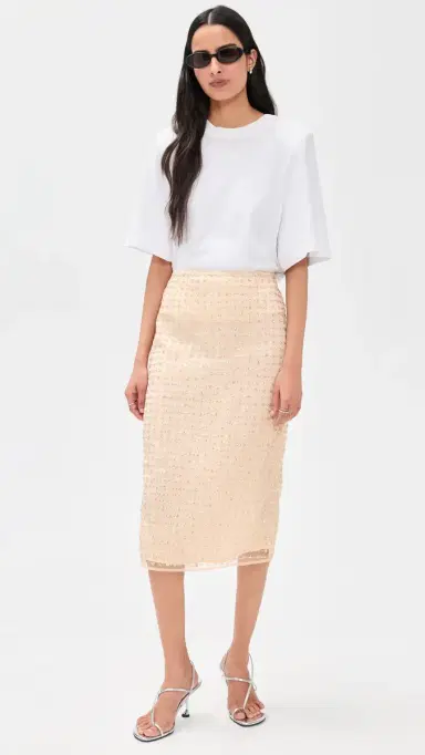 STAUD Casey Skirt Stardust | Thumbnail 5 STAUD Casey Skirt Stardust | Thumbnail 5