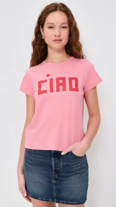 Clare V. Classic Tee Petal | Thumbnail 2