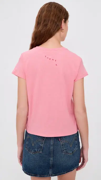 Clare V. Classic Tee Petal | Thumbnail 3