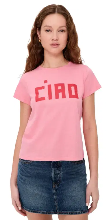 Clare V. Classic Tee Petal | Thumbnail 1