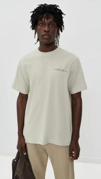 Filson Short Sleeve Diamond Graphic T-Shirt Grey Sky | Thumbnail 2