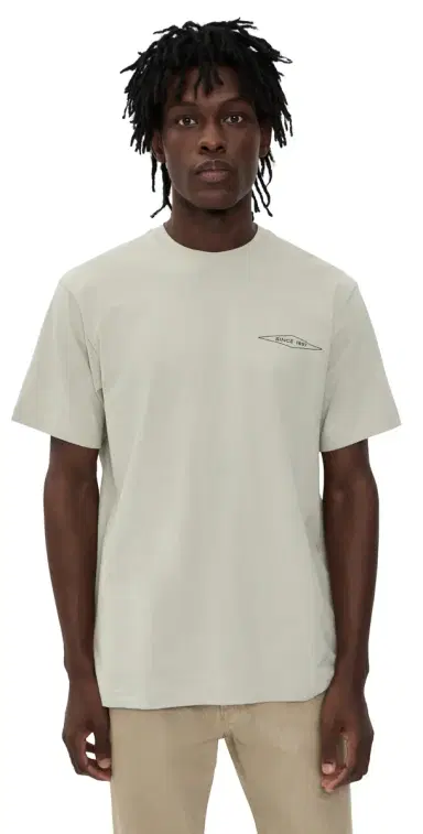 Filson Short Sleeve Diamond Graphic T-Shirt Grey Sky | Thumbnail 1
