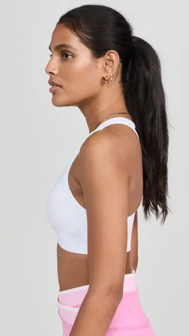 Beyond Yoga Spacedye Lift Your Spirits Bra Cloud White | Thumbnail 4