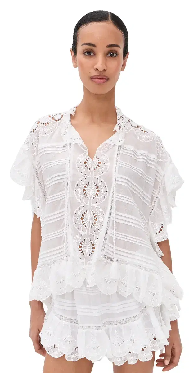 Payton Blouse White