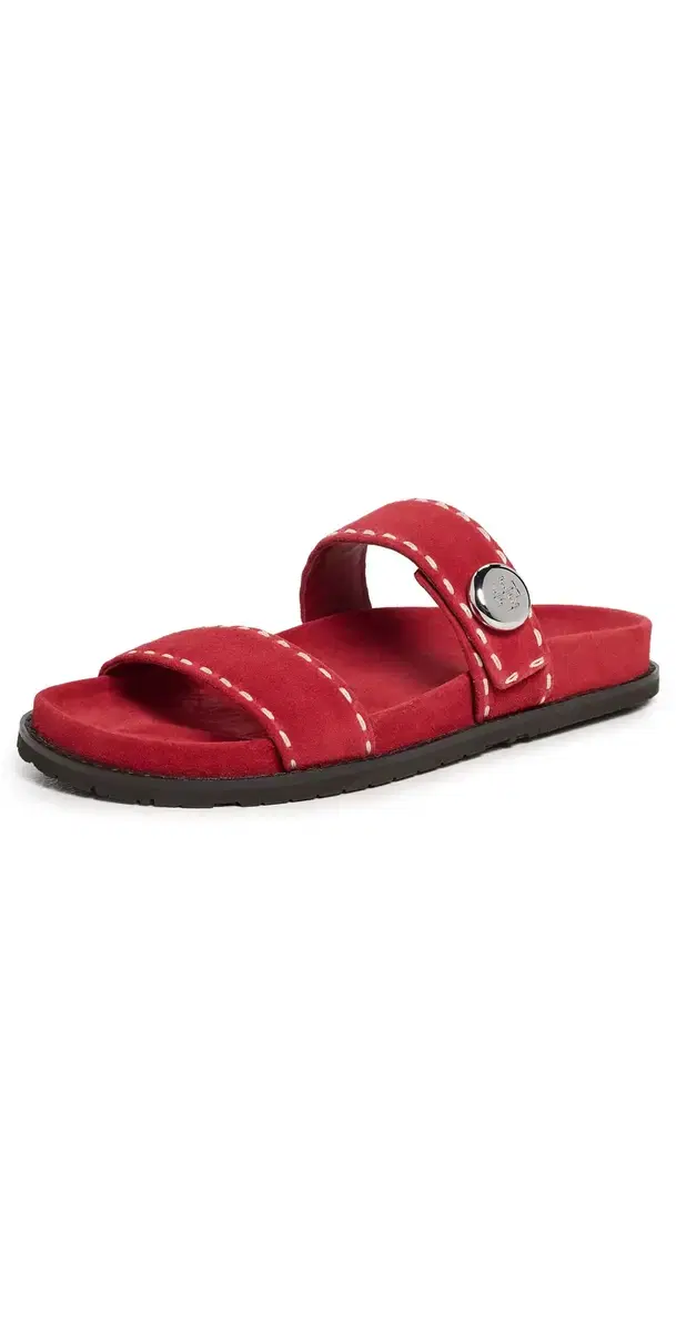 Romy Sport Slides Toucan Red