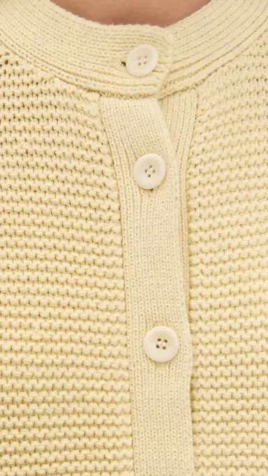 Alex Mill Nico Chunky Cardigan Butter | Thumbnail 6 Alex Mill Nico Chunky Cardigan Butter | Thumbnail 6