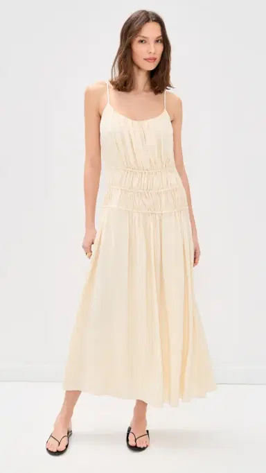 Jenni Kayne Wynn Dress Cream S | Thumbnail 2