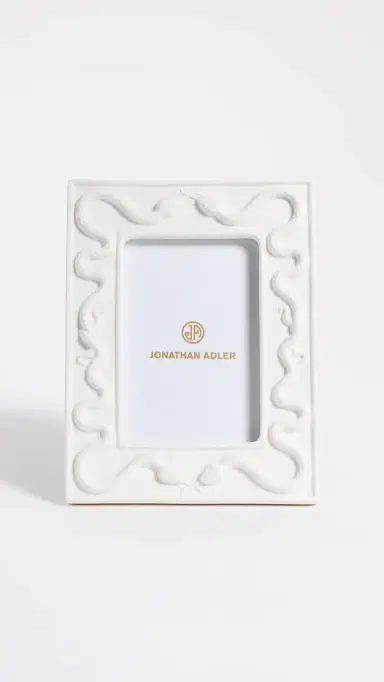 Jonathan Adler Eden Snake Frame 4x6 White One Size | Thumbnail 2
