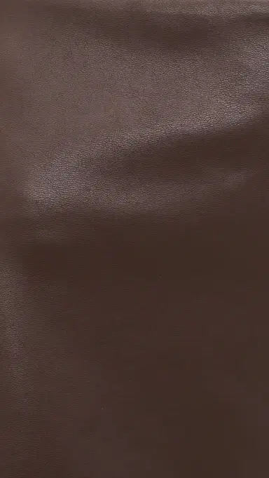 LE BOP Bianca Faux Leather Miniskirt Coffee M | Thumbnail 6