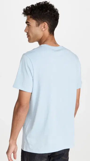 ATM Anthony Thomas Melillo Classic Jersey Crew Neck Tee Blue | Thumbnail 3 ATM Anthony Thomas Melillo Classic Jersey Crew Neck Tee Blue | Thumbnail 3