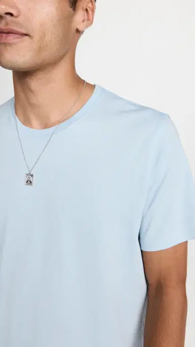 ATM Anthony Thomas Melillo Classic Jersey Crew Neck Tee Blue | Thumbnail 6 ATM Anthony Thomas Melillo Classic Jersey Crew Neck Tee Blue | Thumbnail 6