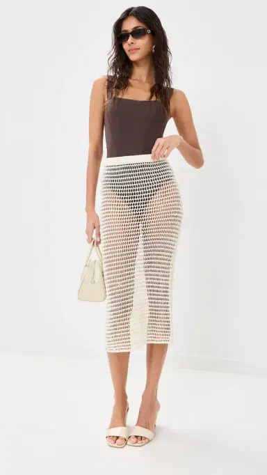 Staud Adelaide One Piece Dark Chocolate S | Thumbnail 5