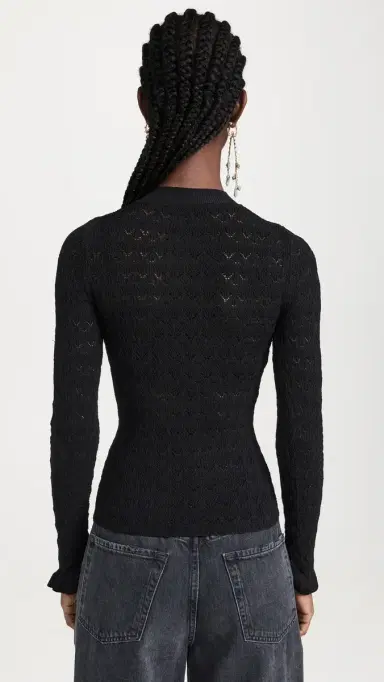 Sea Rue Fine Knit Gauge Knit High Neck Sweater | Thumbnail 3 Sea Rue Fine Knit Gauge Knit High Neck Sweater | Thumbnail 3