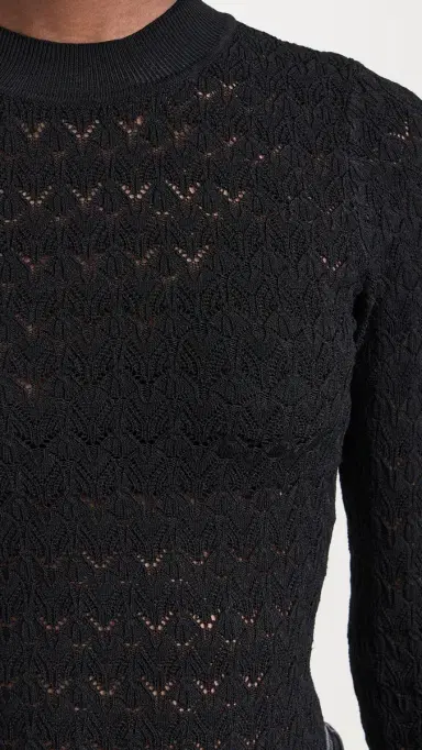 Sea Rue Fine Knit Gauge Knit High Neck Sweater | Thumbnail 6 Sea Rue Fine Knit Gauge Knit High Neck Sweater | Thumbnail 6