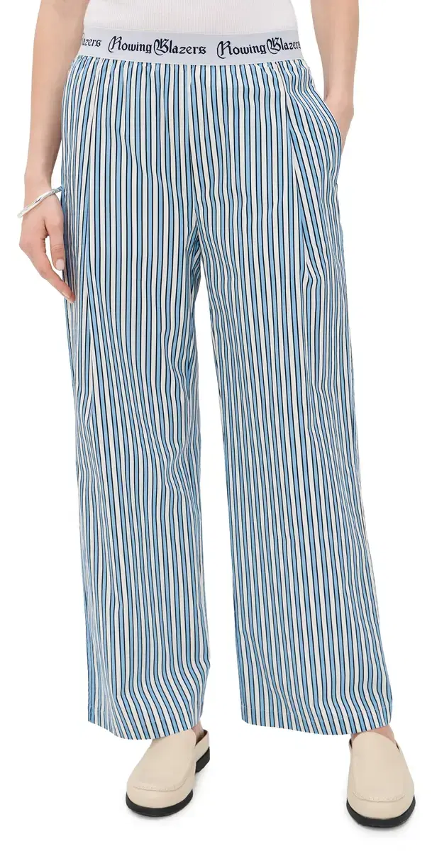 Poplin Pants Cotton Candy tripe