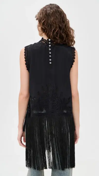 Sea Adelina Battenberg ace Vest Black | Thumbnail 3