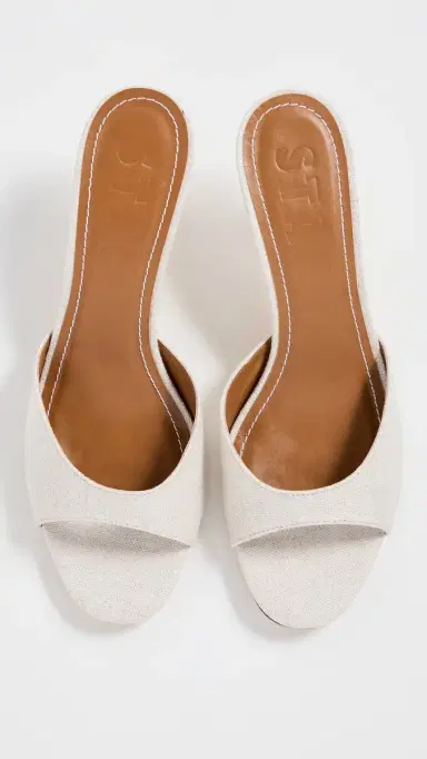 Staud Brigitte Mules Natural 37 | Thumbnail 5