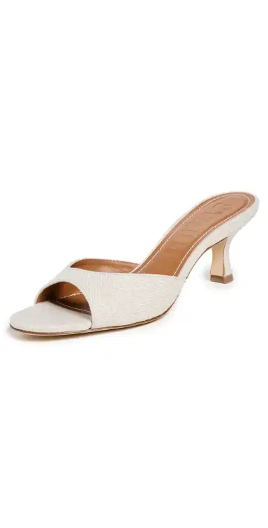 Staud Brigitte Mules Natural 37 | Thumbnail 1
