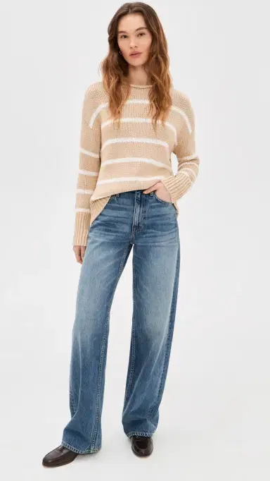 La Ligne Marina Sweater Camel/Cream L | Thumbnail 5 La Ligne Marina Sweater Camel/Cream L | Thumbnail 5