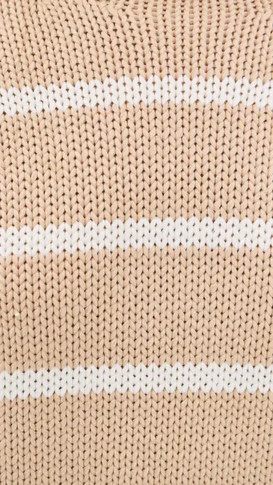 La Ligne Marina Sweater Camel/Cream L | Thumbnail 6 La Ligne Marina Sweater Camel/Cream L | Thumbnail 6