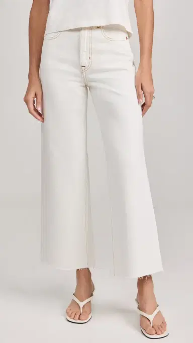 SLVRLAKE Grace Crop Jeans Natural White 32 | Thumbnail 2