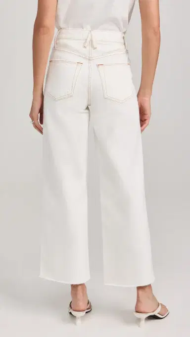 SLVRLAKE Grace Crop Jeans Natural White 32 | Thumbnail 3