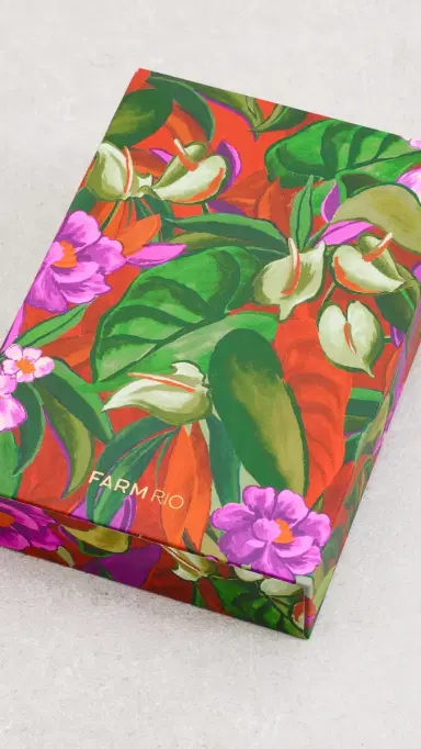 FARM Rio Tropical Garden Bright Card Set Multi One Size | Thumbnail 4