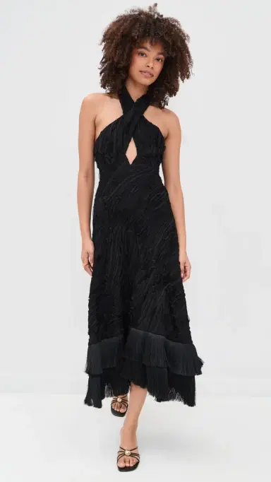 ALEXIS Ambrosio Dress Black | Thumbnail 2
