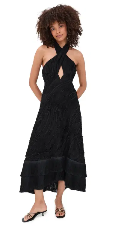 ALEXIS Ambrosio Dress Black | Thumbnail 1